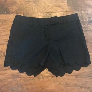 J Crew Scalloped Shorts